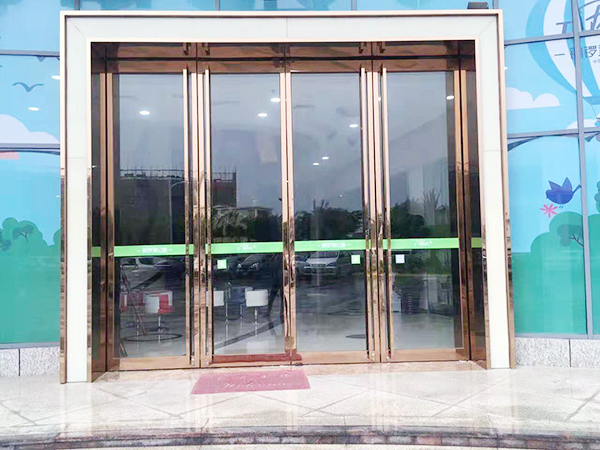 不锈钢玻璃门